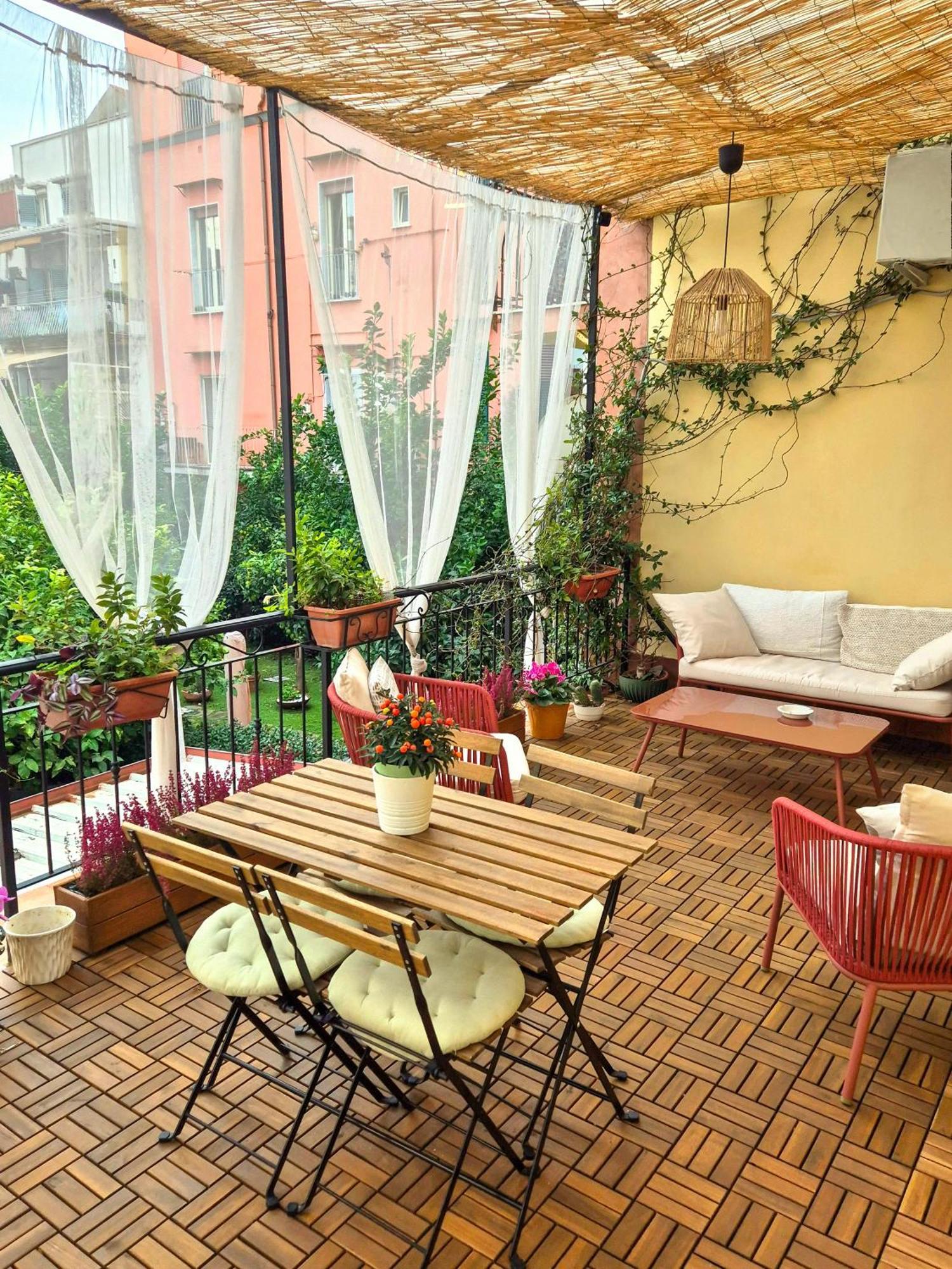 Appartamento La Terrazza Al Museo Napoli Esterno foto